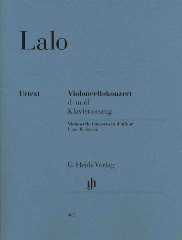 Concerto D Min Ed Jost Vlc Piano Urtext (Softcover Book)