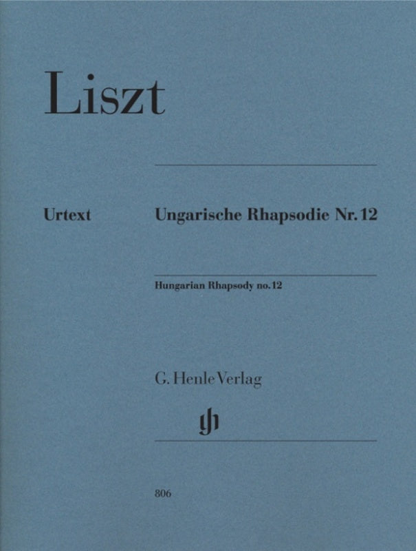 Hungarian Rhapsody No 12 Urtext (Softcover Book)
