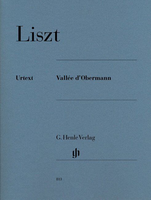 Vallee Dobermann for Piano by Franz Liszt, G. Henle Verlag, Piano Solo, 27 Pages