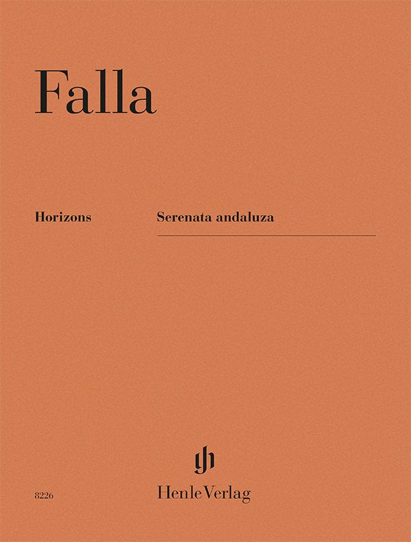 De Falla - Serenata Andaluza For Piano (G. Henle Verlag)
