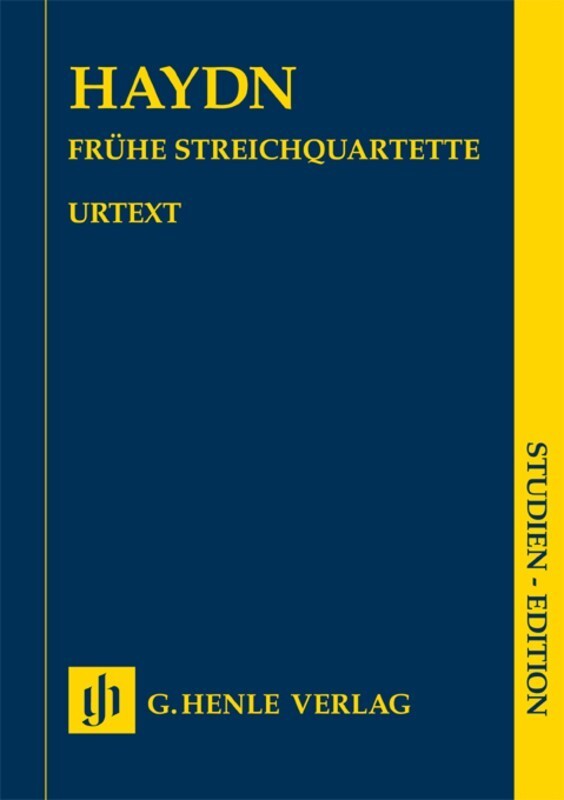 String Quartets Book 1 Early Study Score Book