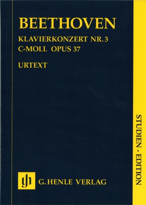 Piano Concerto No 3 Op 37 C Min (Music Score) Book