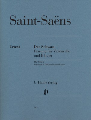 Swan from Carnival of the Animals Cello Sheet Music Urtext Edition