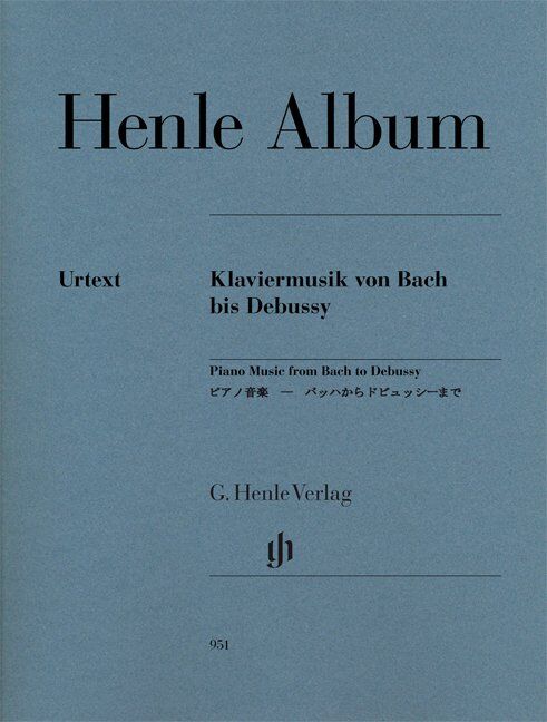 Henle Album: Piano Music from Bach to Debussy - 39 Complete Pieces for Piano Solo