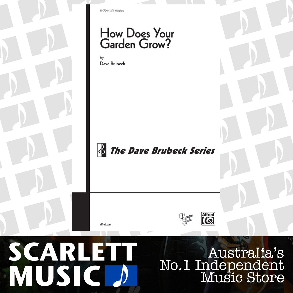 How Does Your Garden Grow/SATB — view 2