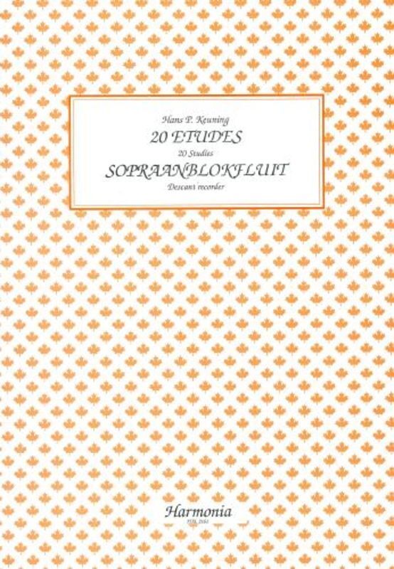 20 Etudes Descant Recorder (Softcover Book)