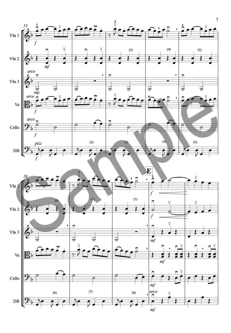 Three Seas for String Orchestra - Grade 3 - D minor/G minor - Score and Parts - By Karen Kyriakou - In A Piece Publishing — view 2