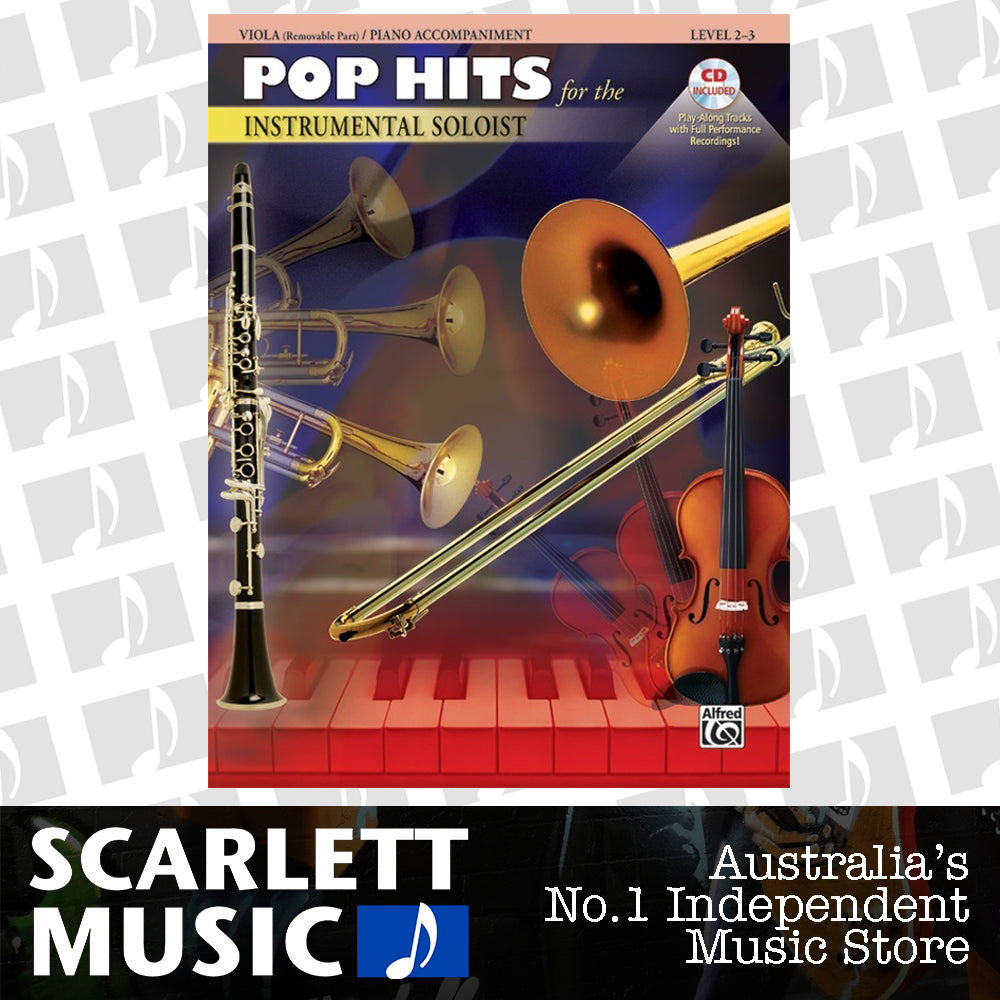 Pop Hits For Instrumental Soloist Viola Book/CD — view 2