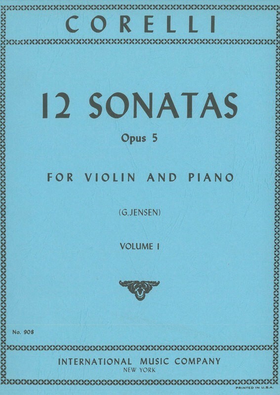 Sonatas 12 Op 5 Book 1 Nos 1 To 6 Violin Piano (Softcover Book)