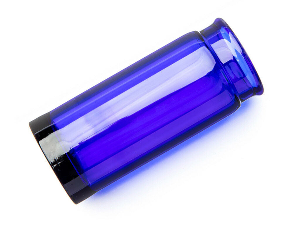 Dunlop Blues Bottle Large Blue Glass Guitar Slide