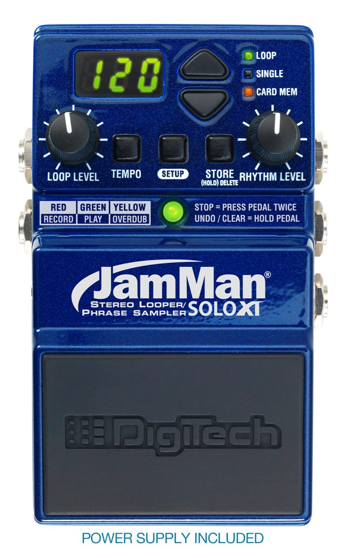Digitech JamMan Solo XT Effects Stereo Looping Pedal