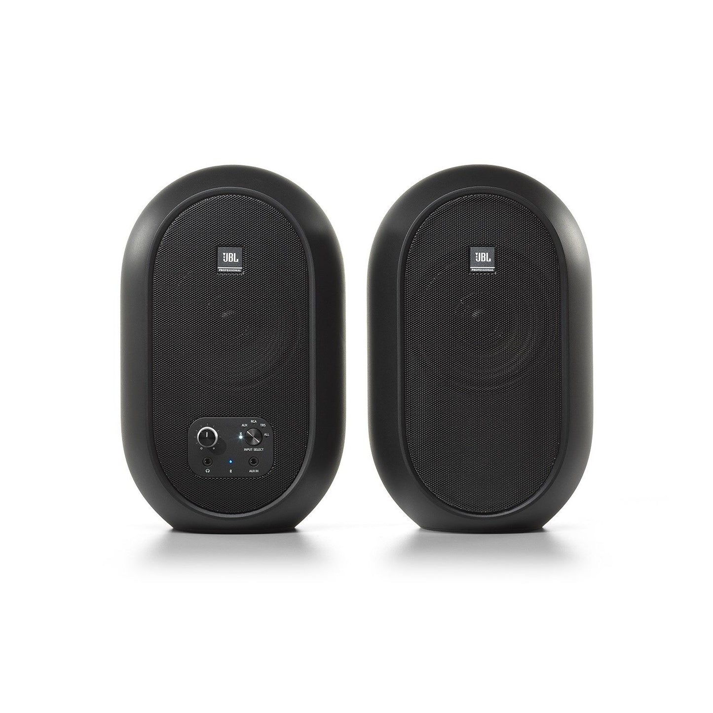 JBL 104BTBLK 1 Series Bluetooth Reference Monitors - Black Pair, Compact Studio Speakers for Musicians, Podcasters, and Audio Engineers