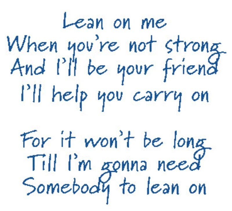 Bill Withers: Lean on Me — Piano/Vocal/Guitar Sheet Music (Ja Da Music)