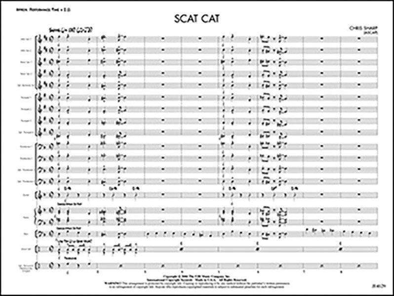 Scat Cat JE2 SC/PTS Jazz Ensemble by Chris Sharp