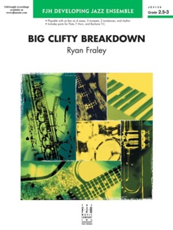 Big Clifty Breakdown Junior Ensemble 2.5-3 Score/Parts Book