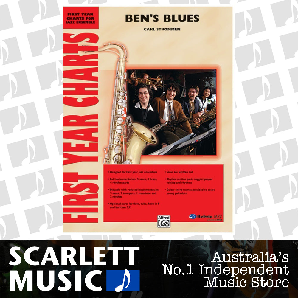 Ben's Blues Jazz Ensemble Sheet Music Grade 1 — view 2