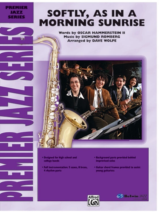 Softly As in a Morning Sunrise Jazz Ensemble Sheet Music Grade 4.5