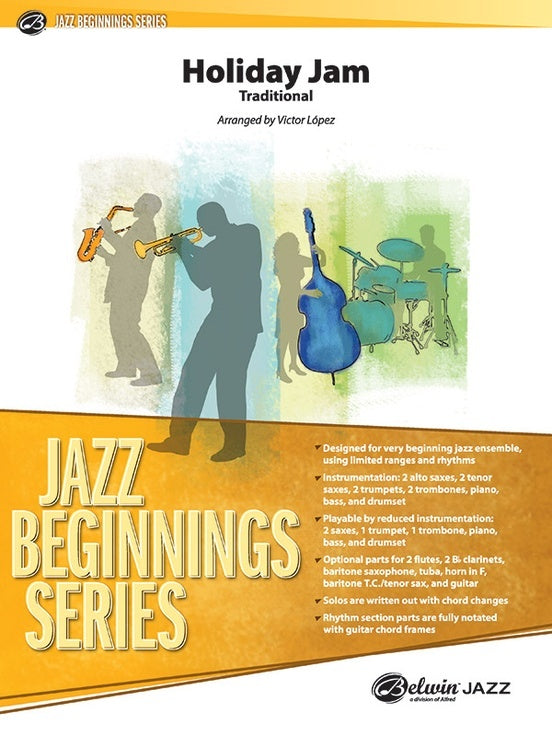 Holiday Jam JE Grade 0.5 Jazz Ensemble Sheet Music