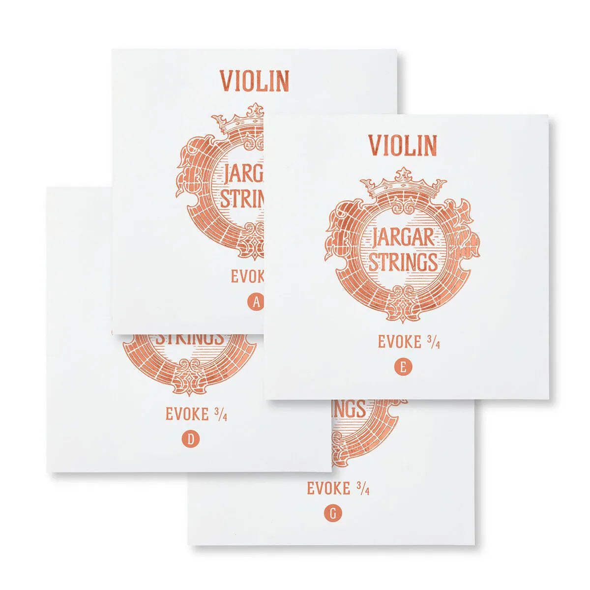 Jargar Evoke Violin 3/4 Medium String Set JEV100.3/4 — view 3