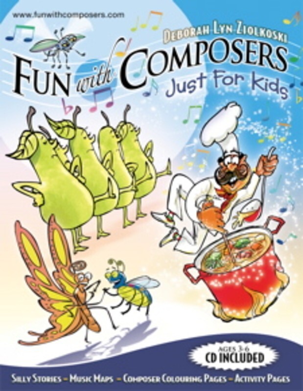 Fun With Composers Just For Kids Book/CD 3 - 6 Yrs Book