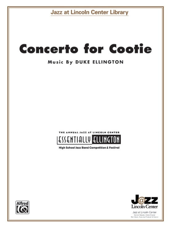 Concerto For Cootie Jazz Ensemble Sheet Music Grade 3.5
