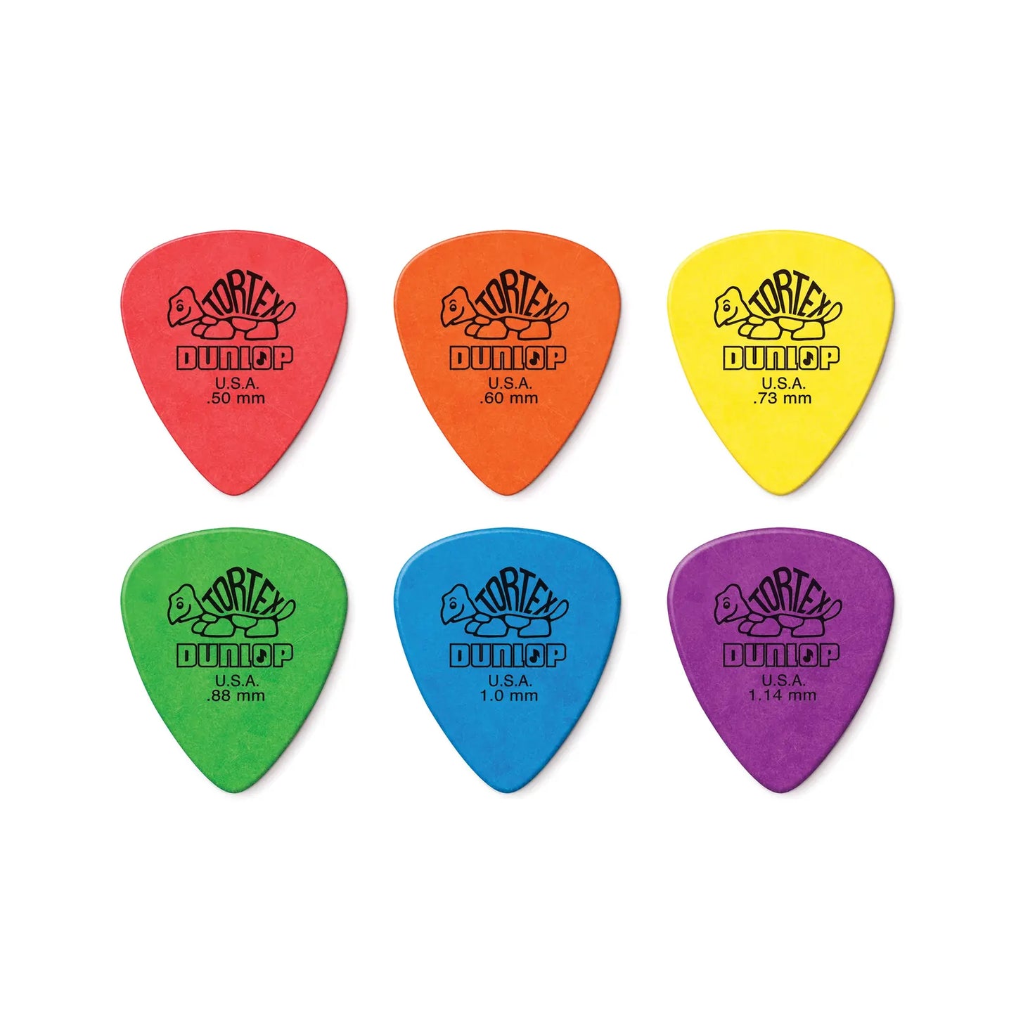 Tortex Standard Variety Pack Guitar Picks .50-1.14mm by Jim Dunlop — view 2