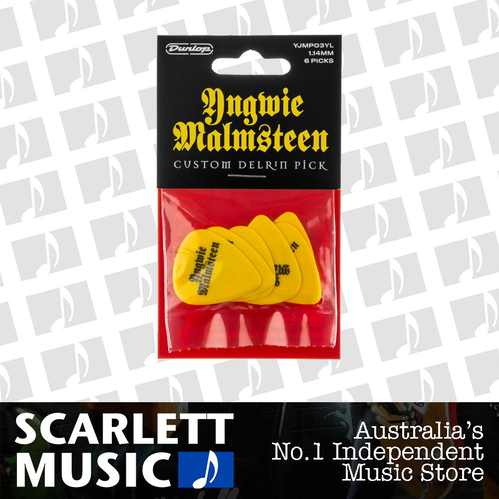 Jim Dunlop Yngwie Malmsteen 1.14mm Pick Pack — view 2