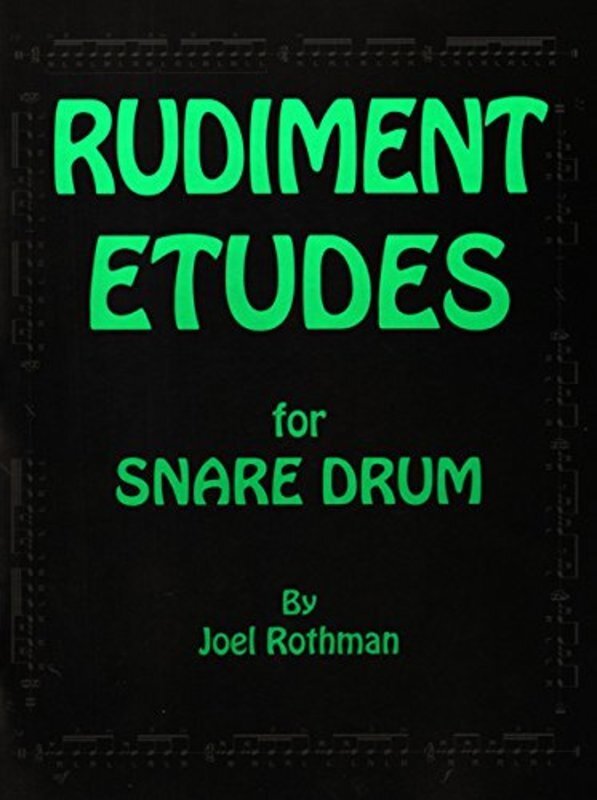 Rudiment Etudes For Snare Drum Book