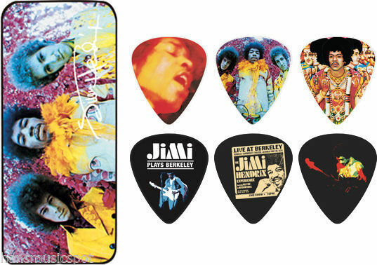 Jim Dunlop Jimi Hendrix Collector Series Are You Experienced Guitar Pick Tin NEW