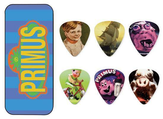 JIM DUNLOP Primus Collector's Pick Tin Includes 6 Tortex Heavy Picks