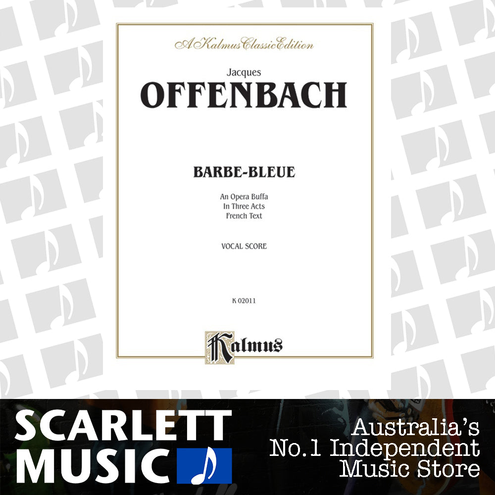 Barbe Bleue Vocal Sheet Music — view 2