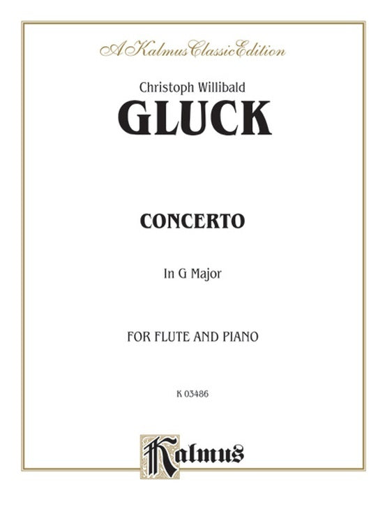 Concerto G Fl/Piano