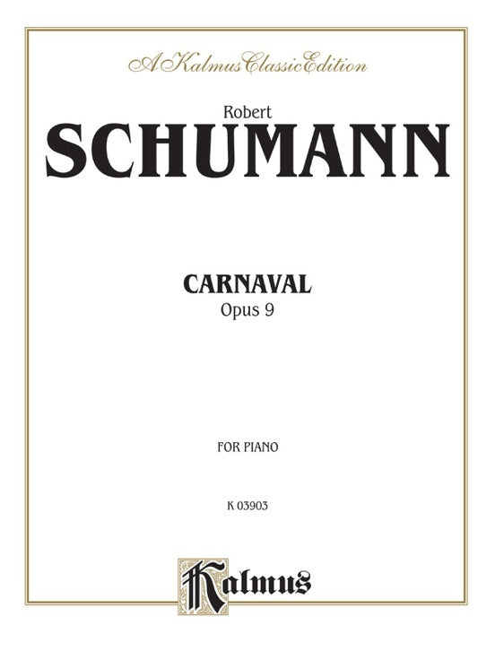 Carnaval Op 9 Piano