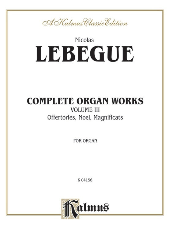 Organ Works Book 3