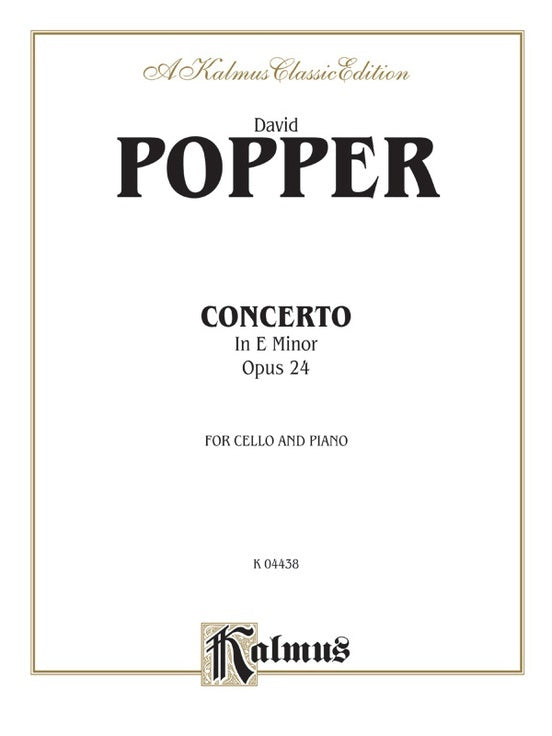 Cello Concerto Op 24 Vc