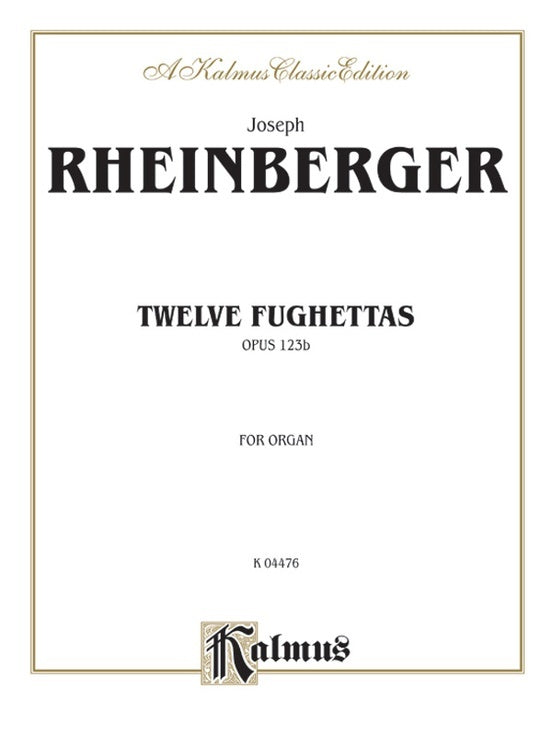 Fughettas 12 No 2 Org