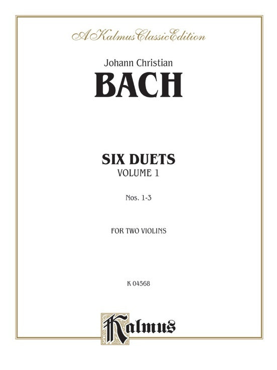Duets 6 Book 1 For 2Violin