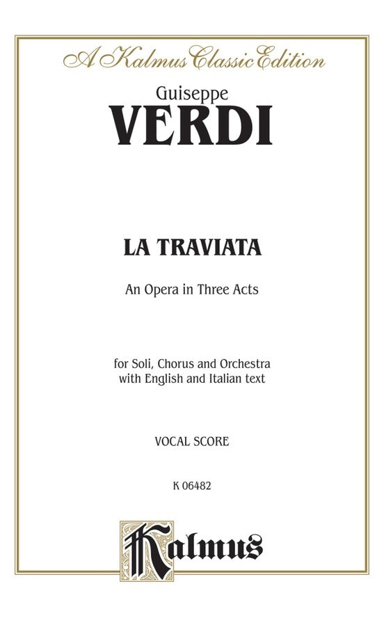La Traviata Vocal Sc