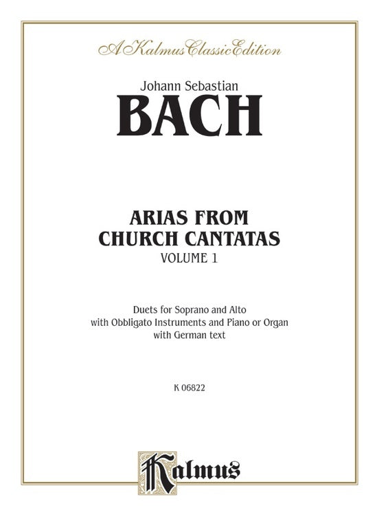Soprano and Alto Arias Book 1 - Vocal Sheet Music