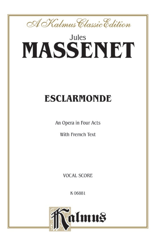 Esclarmonde Vocal Sc