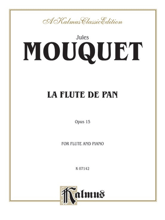La Flute De Pan Op 15 Flute/Piano