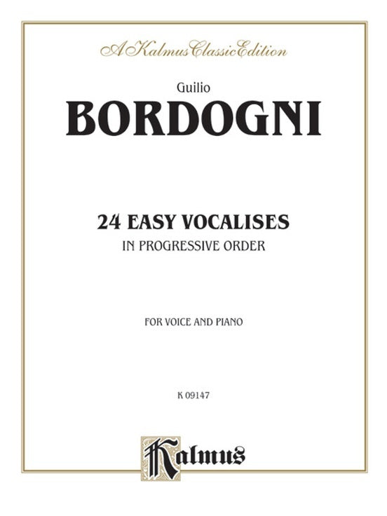 Easy Vocal 24 In Order