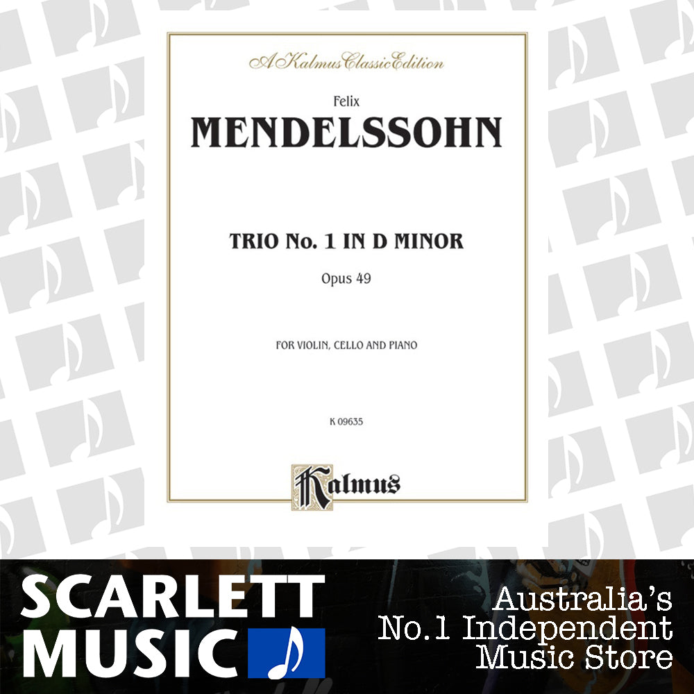 Trio in D Minor Op 49 - Chamber Sheet Music — view 2