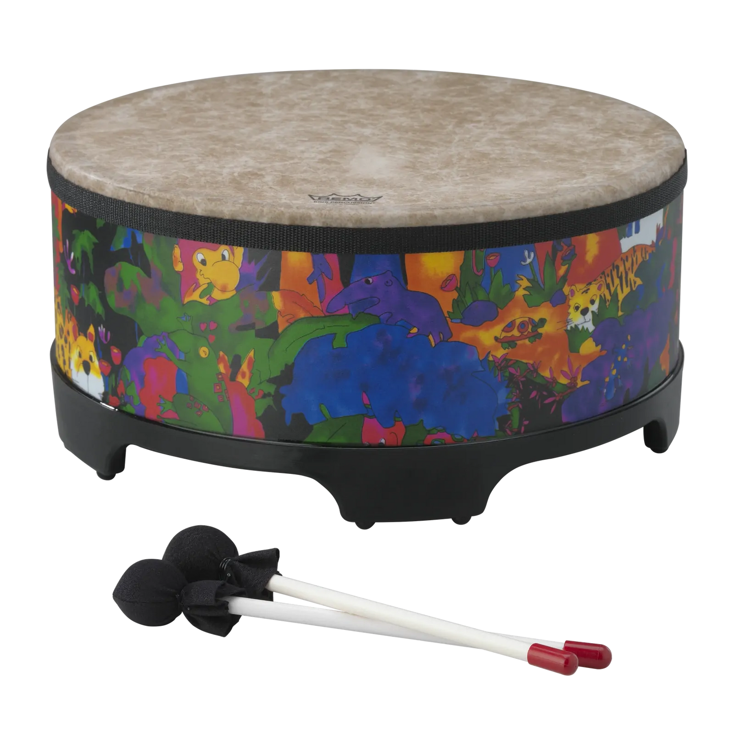 Remo Kids Percussion 16 X 08 Inch Gathering Drum - Rain Forest Finish