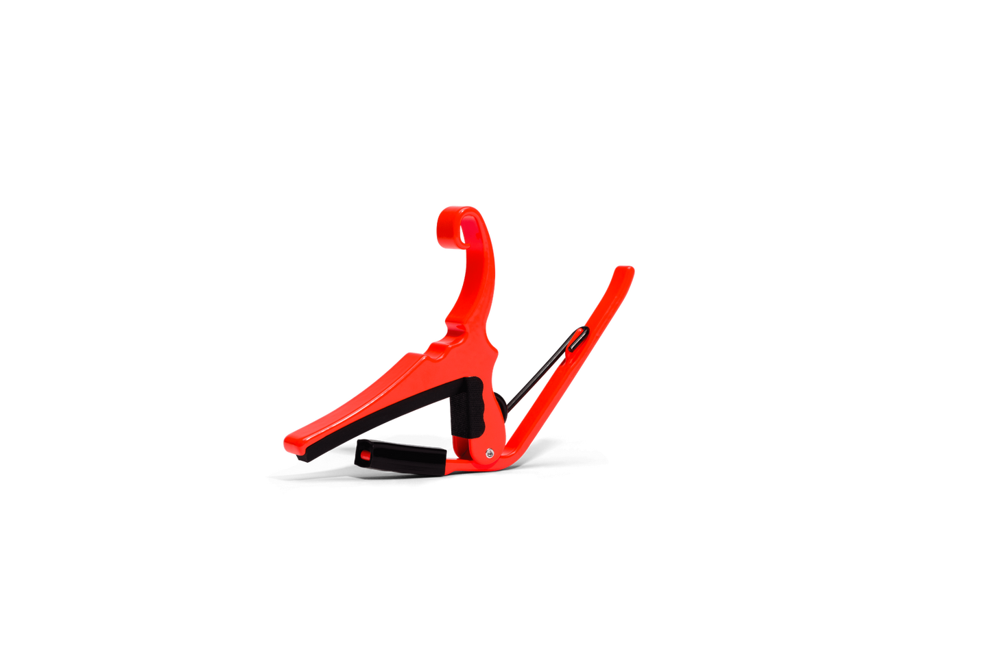 Kyser Quick-Change Capo for 6 String Acoustic Guitars Neon (Orange) — view 2