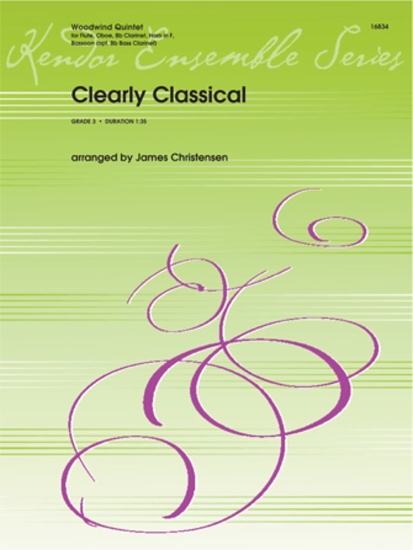 Clearly Classical For Woodwind Quintet (Set Of Parts) Book