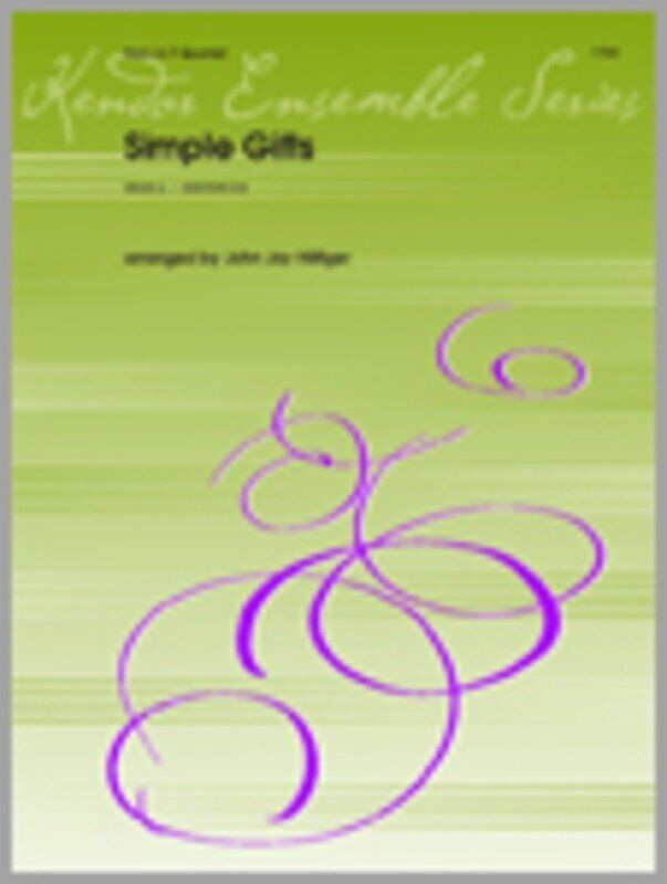 Simple Gifts for French Horn Quartet by Traditional/Hilfiger, Kendor Music, Duration 2:20