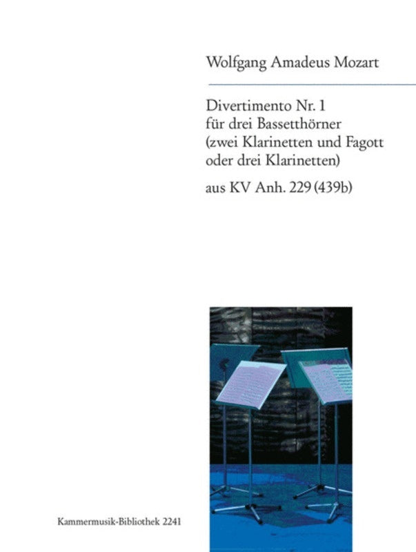 Divertimento No 1 K 439B Anh 229 Cla