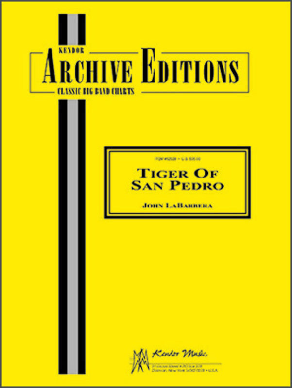 Tiger Of San Pedro Je Score/Parts