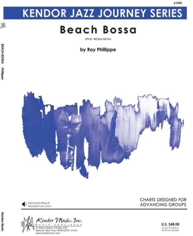 Beach Bossa JE3 SC/PTS by Kendor Music - Jazz Journey Series